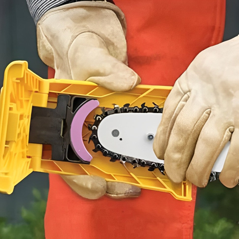 Portable Chainsaw Teeth Sharpener