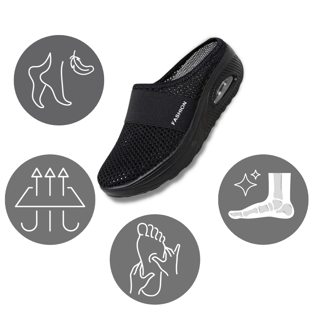 MediSole Air-Cushion Diabetic Slip-On Shoes