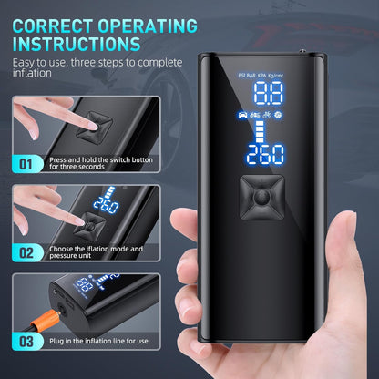 TurboAir All-In-One Portable Air Pump