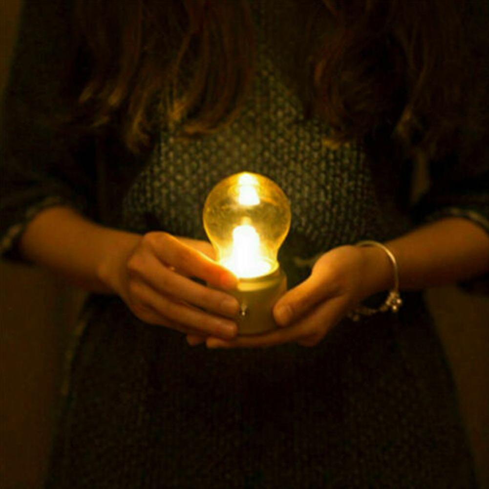 Retro Capsule Desk Lamp - Warm LED, USB Rechargeable