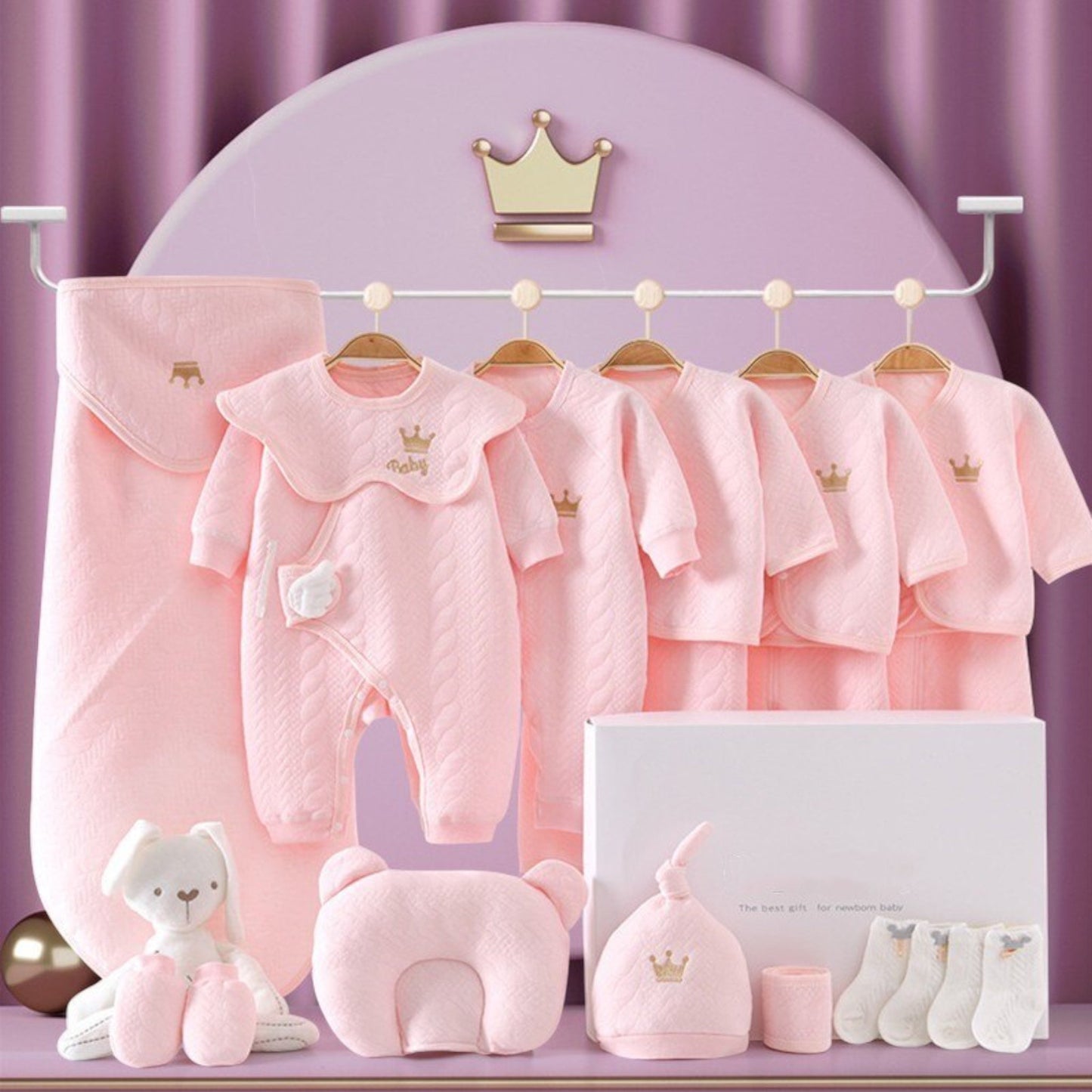 Lullaby Newborn Baby Luxury Set