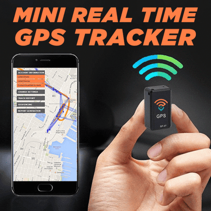 Mini Real Time GPS Tracker Device - Small Size and Light Weight