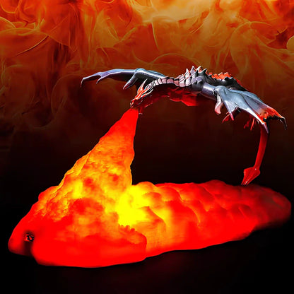 Dracarys Dragon Night Light - 3D Printed LED