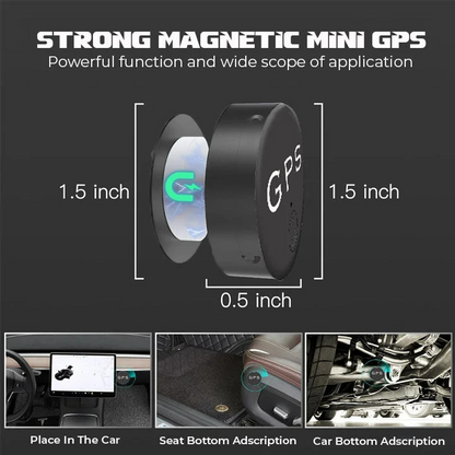 MicroMag Tracker - Mini Magnetic GPS Tracker