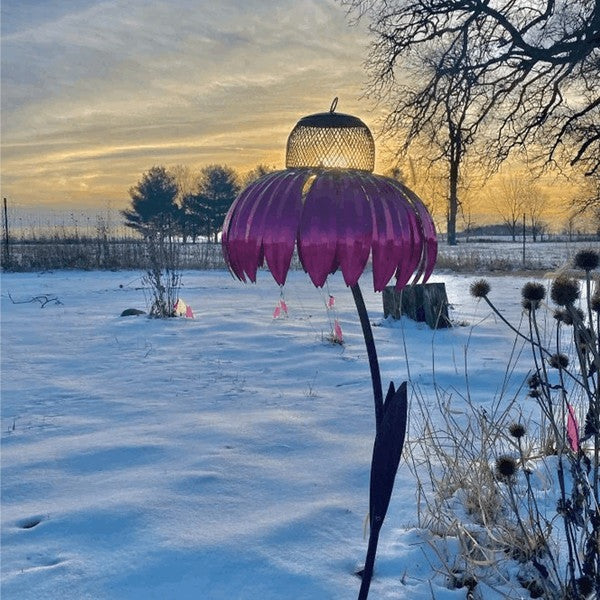 Coneflower Bird Feeder for Garden