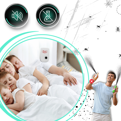 PestReject Ultrasonic Pest Repeller - Energy-Efficient