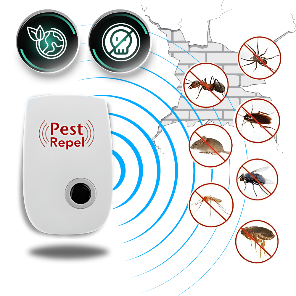 PestReject Ultrasonic Pest Repeller - Energy-Efficient