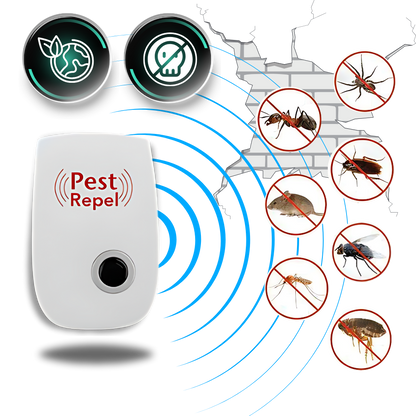 PestReject Ultrasonic Pest Repeller - Energy-Efficient