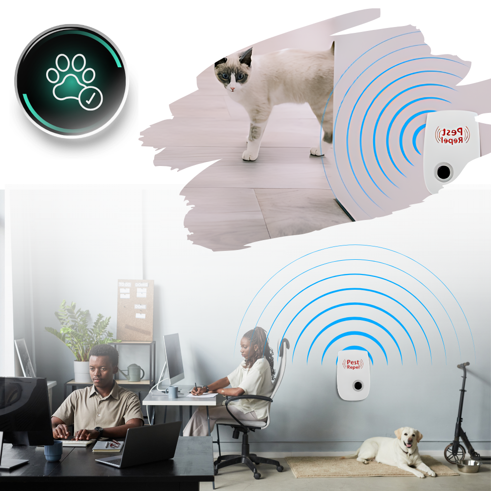 PestReject Ultrasonic Pest Repeller - Energy-Efficient