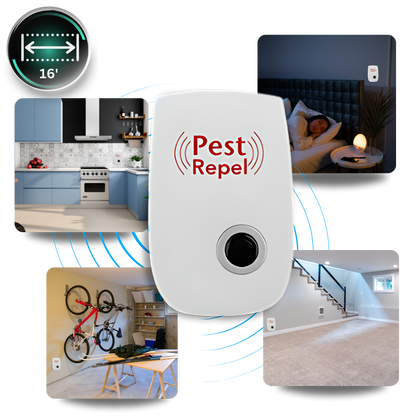 PestReject Ultrasonic Pest Repeller - Energy-Efficient