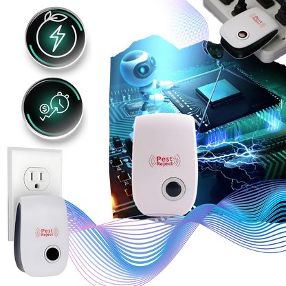 PestReject Ultrasonic Pest Repeller - Energy-Efficient