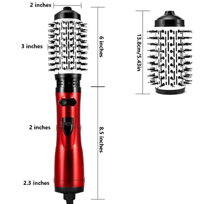GlamBrush 3-in-1 Hair Styler Brush – For Smooth, Frizz-Free Hair