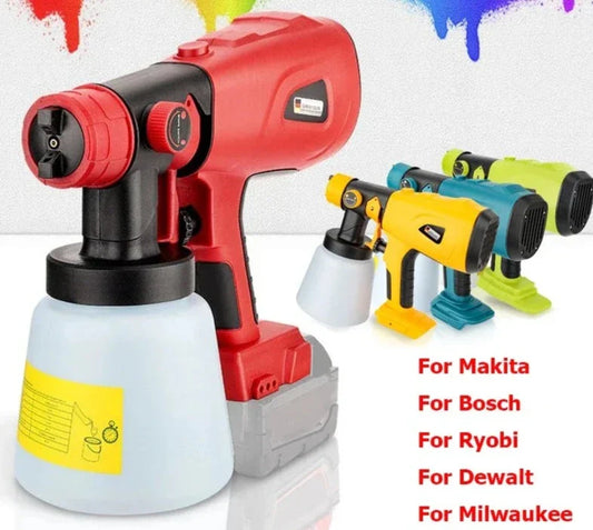 VersaSpray Universal Paint Sprayer – Spray Paint Anywhere (Battery-Compatible)
