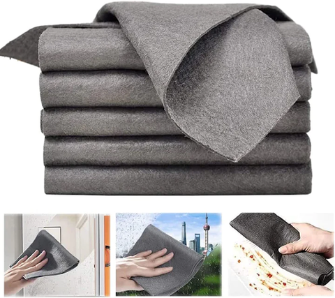 MagicPro Magic Microfiber Cloth - For Glass, Mirrors & Surfaces