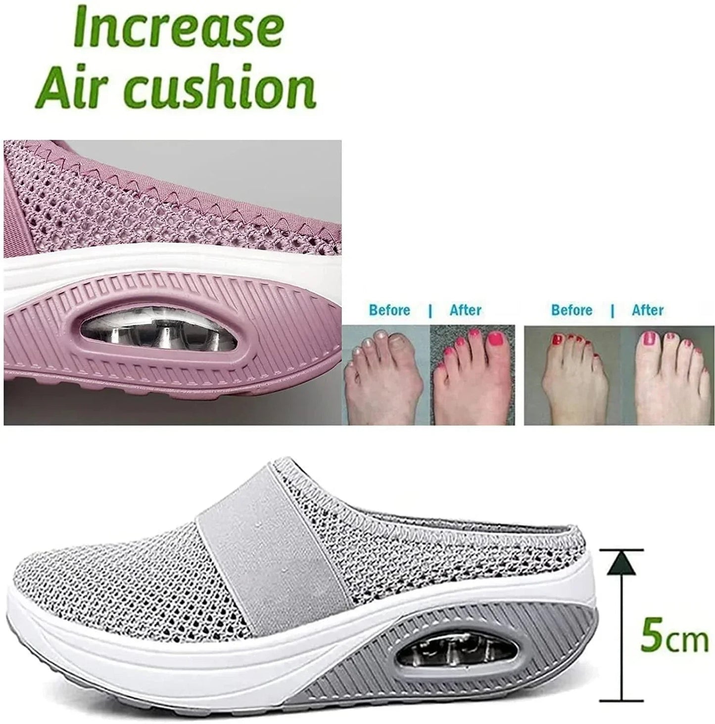 Easeva Comfort Shoes for Swollen Feet