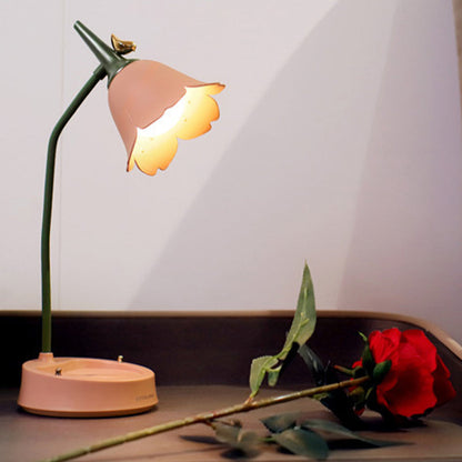 Flowerette Desk Lamp - Petal Shade LED, Bedside Light