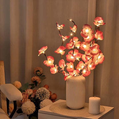 Lighted Flower Branches - LED Twig Lights, Warm White