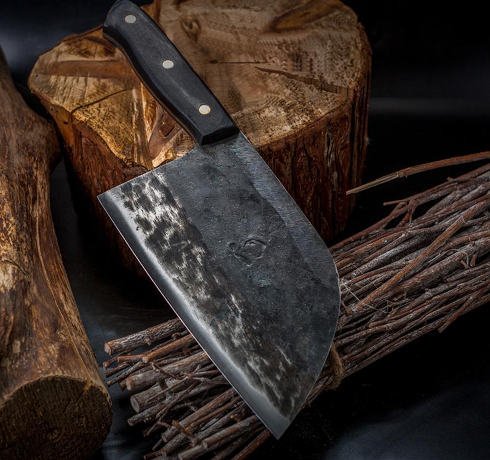 Hunters Signature Serbian Chef Knife | Hand-Forged, Culinary Precision