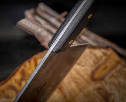 Hunters Signature Serbian Chef Knife | Hand-Forged, Culinary Precision