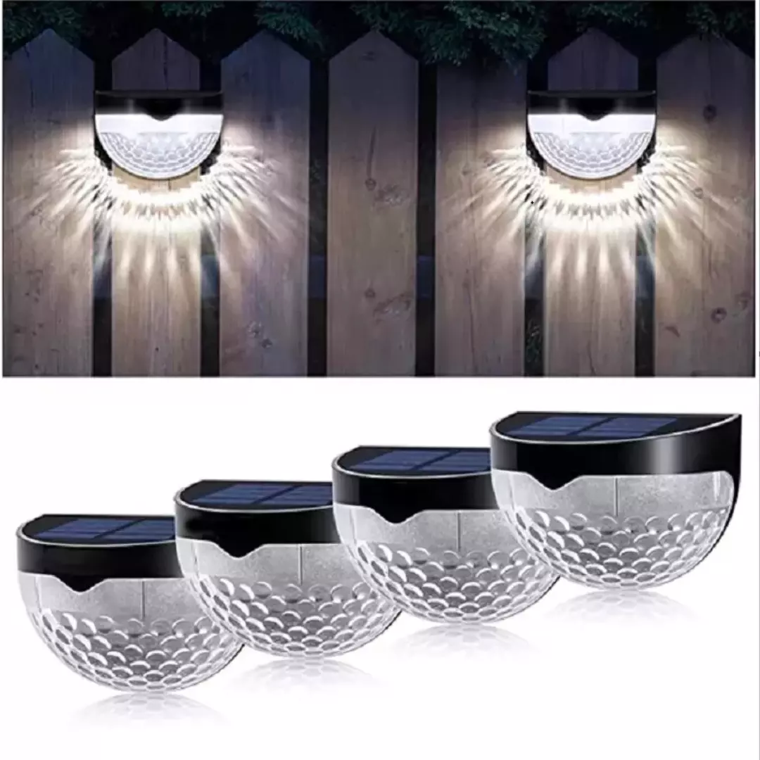 Solar Outdoor Wall Lamp - Waterproof, Wire-Free Setup
