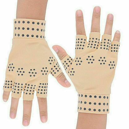 Arthritis Relief Gloves - Magnetic Compression for Hand Support & Swelling