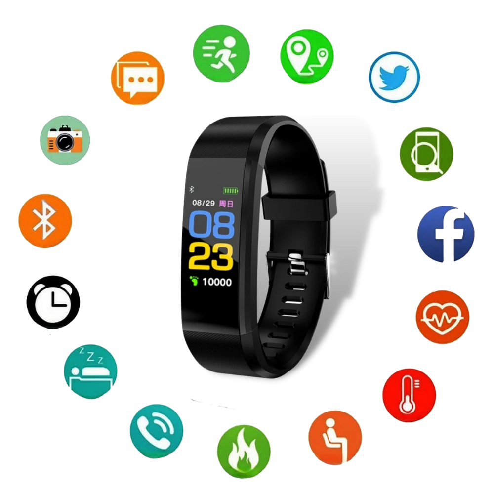 AgeWell Senior Smartwatch - Wellness & Safety Tracker