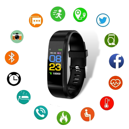 AgeWell Senior Smartwatch - Wellness & Safety Tracker