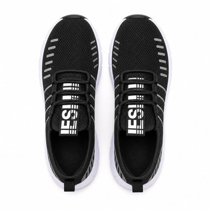 Stride Colorful Outdoor Walking Shoes For Women Colour Black Top Down Detail
