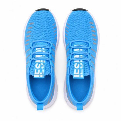 Stride Colorful Outdoor Walking Shoes For Women Colour Sky Blue Top Down Detail